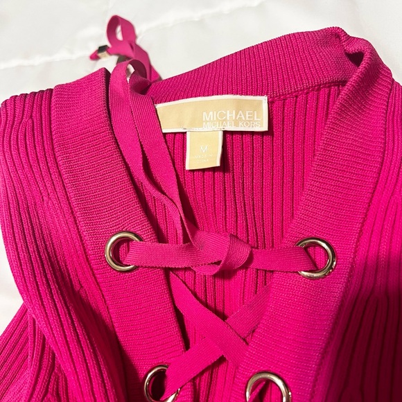 Michael Kors Lace Up stretch dress - Picture 6 of 10